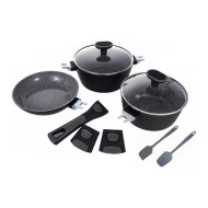 Jogo 3 Panelas In Versat Cook Black
